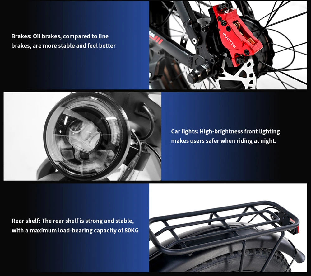 DUOTTS F26 750W Dual Motor E-Bike