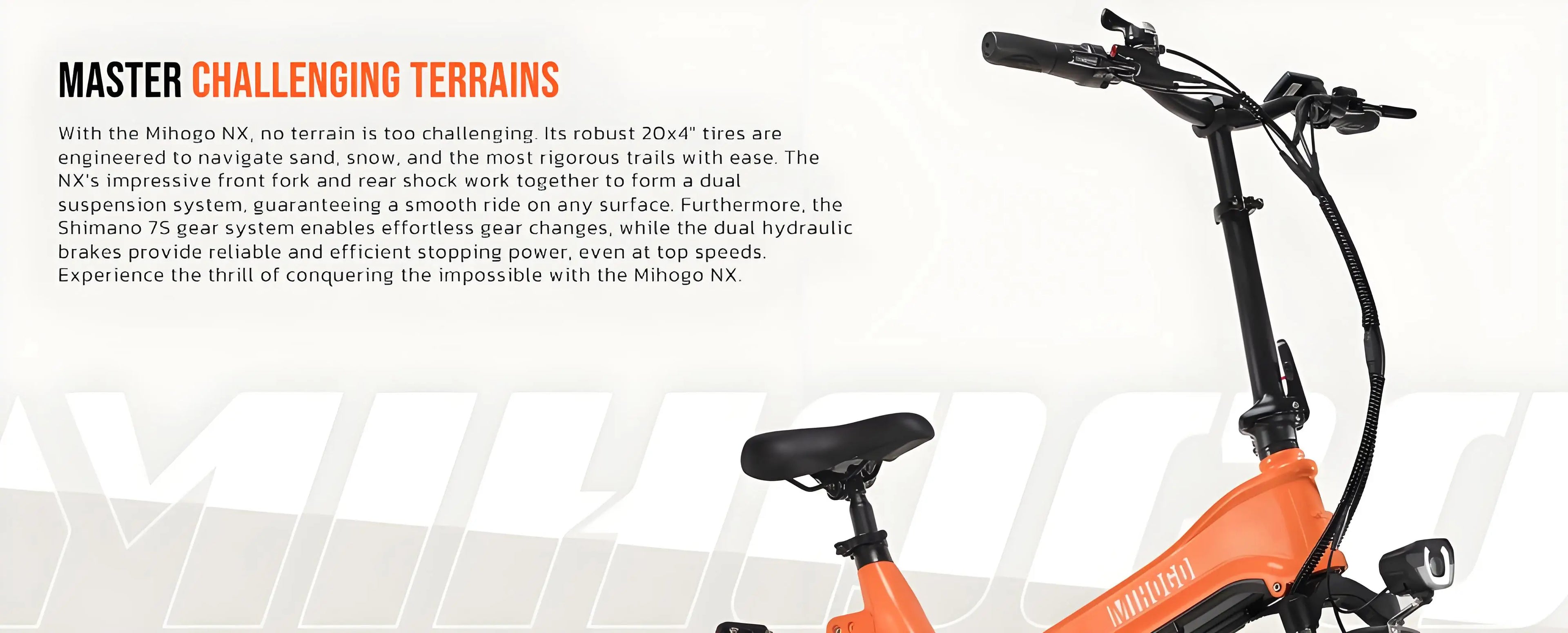 MIHOGO NX Long-Range E-Bike