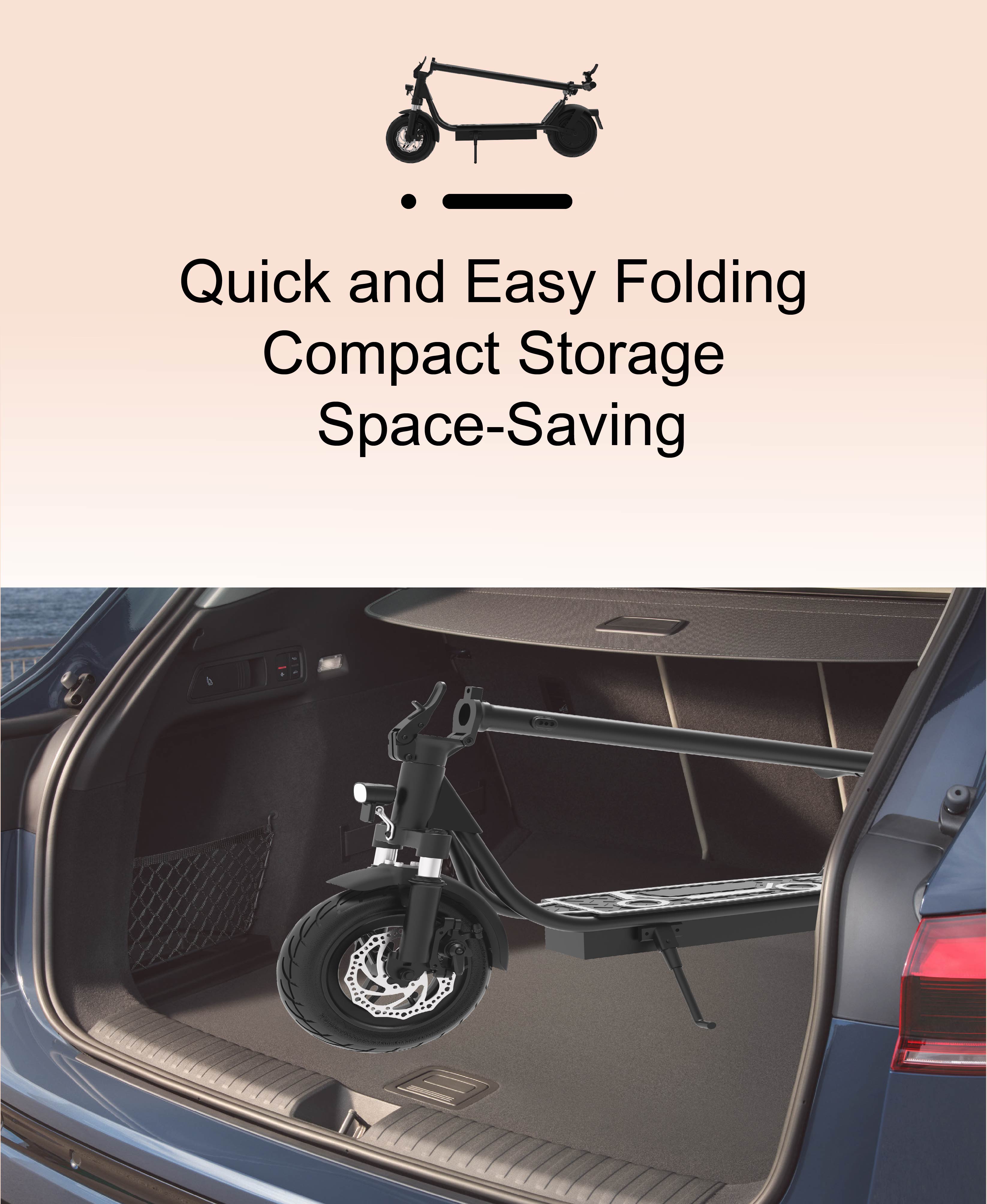 DRIVERTON 400W Folding E-Scooter
