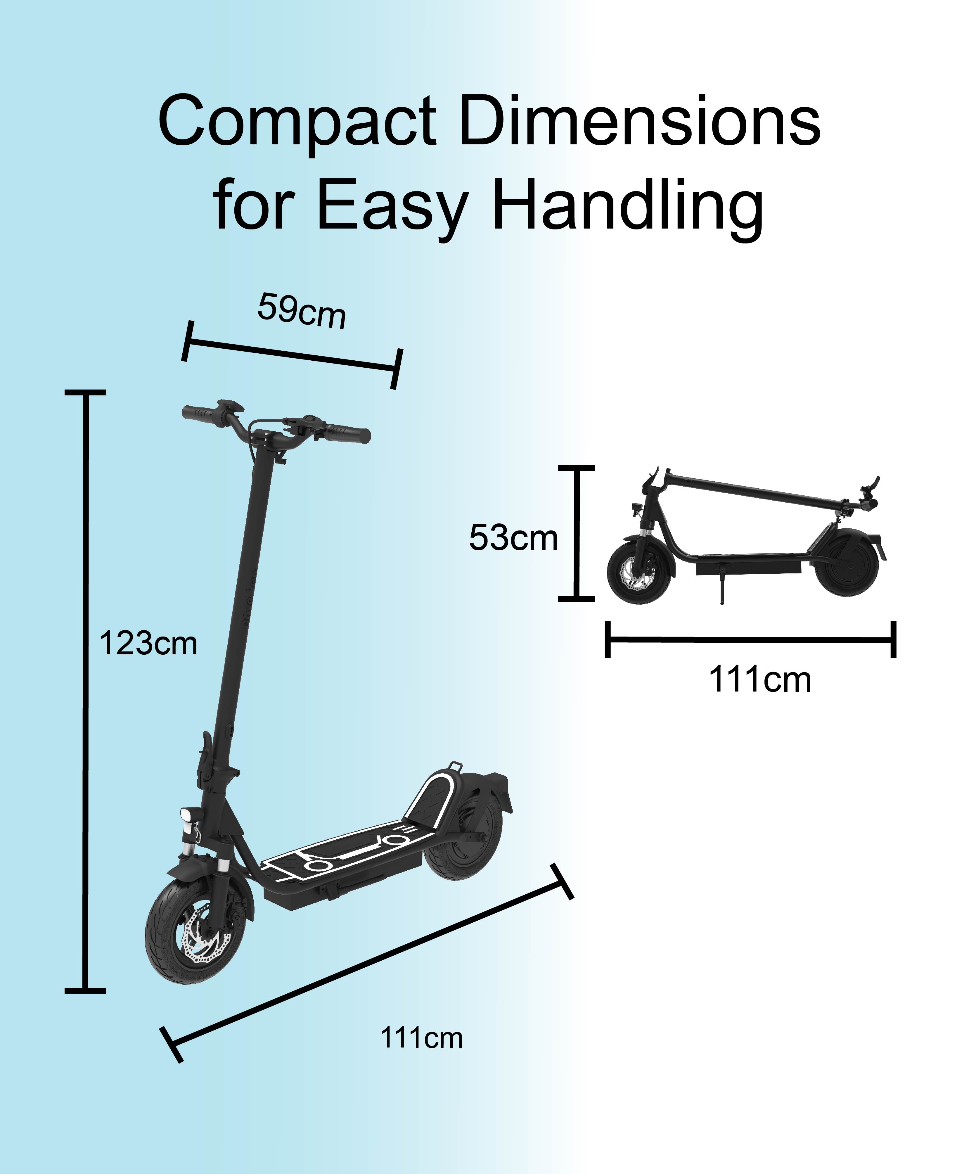 DRIVERTON 400W Folding E-Scooter