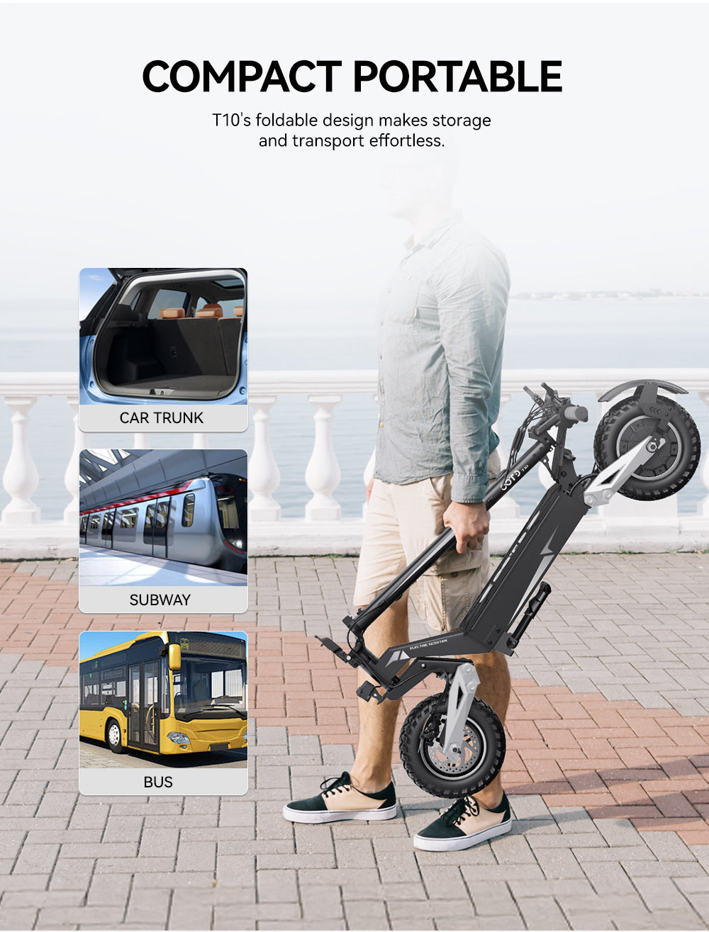 OOTD 500W E-Scooter