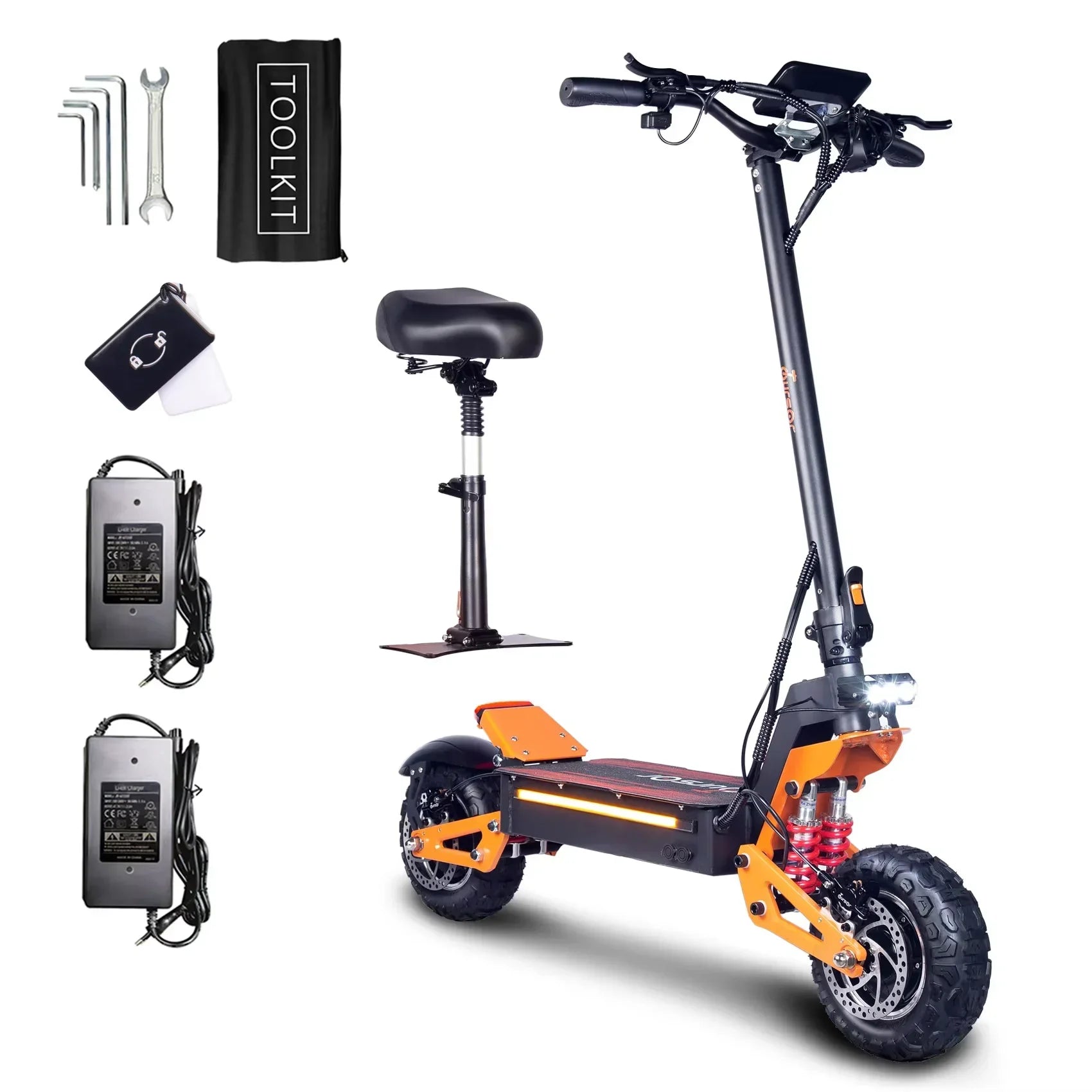 X5 5000W Hydraulic Brake E-Scooter
