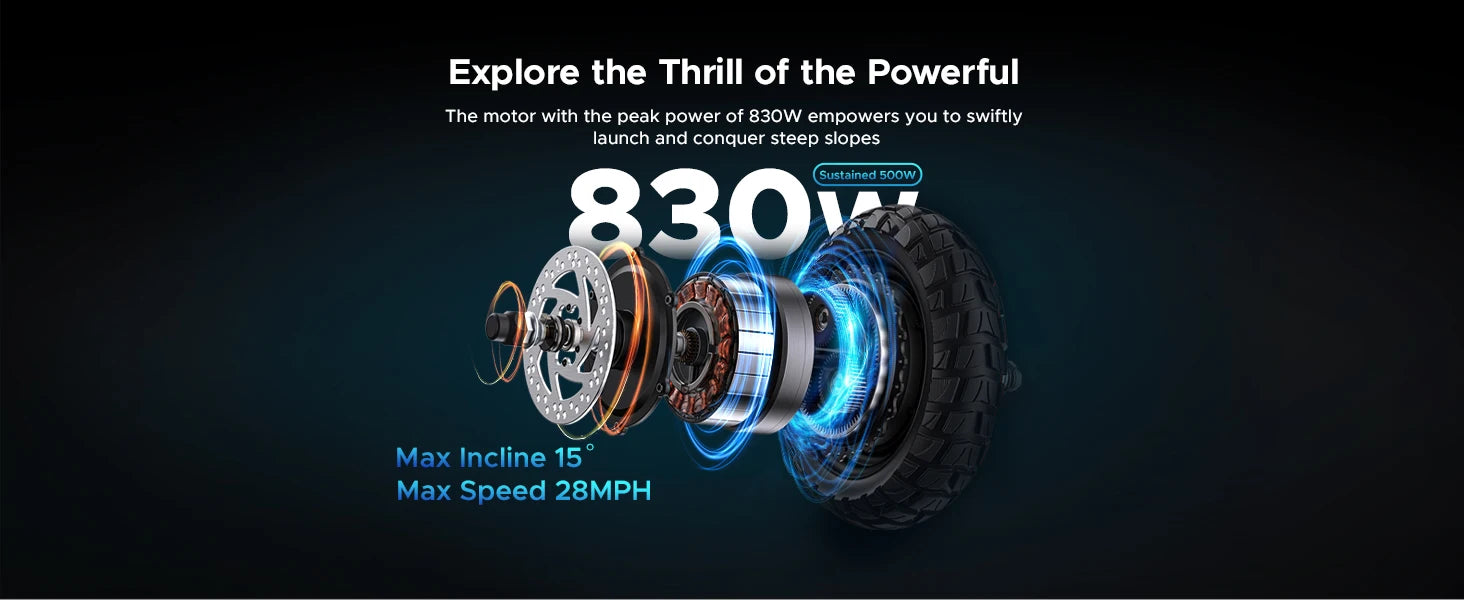 ENGWE 830W Folding E-Scooter