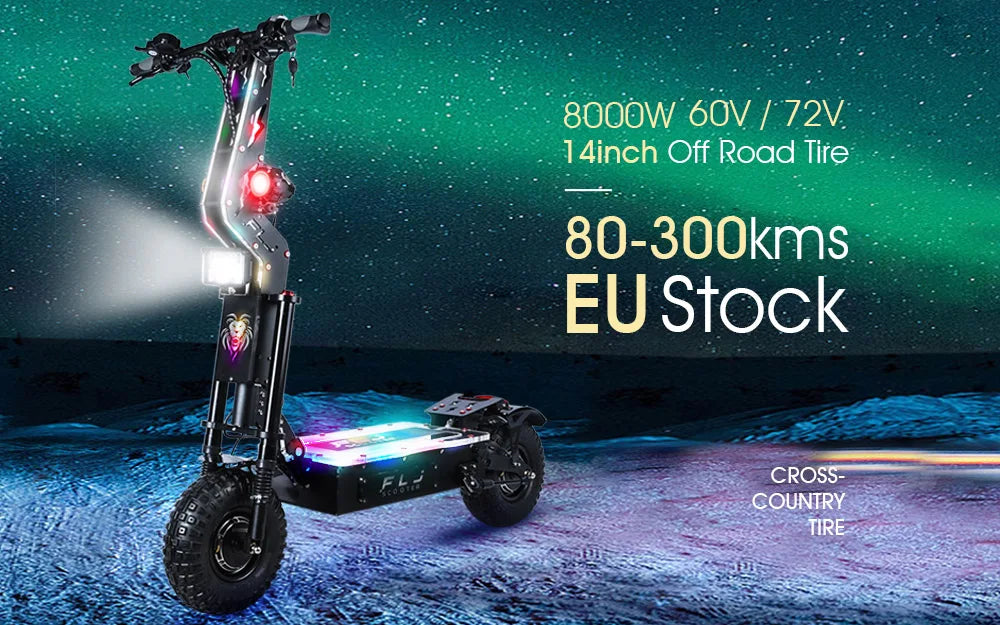 Obarter 5000W Fat Tire E-Scooter