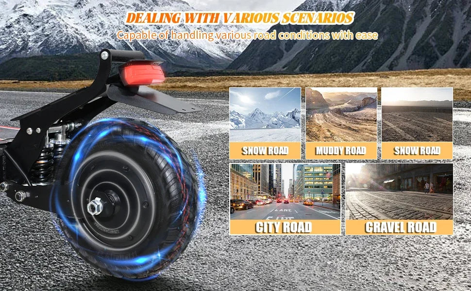 US 2500W Off-Road E-Scooter
