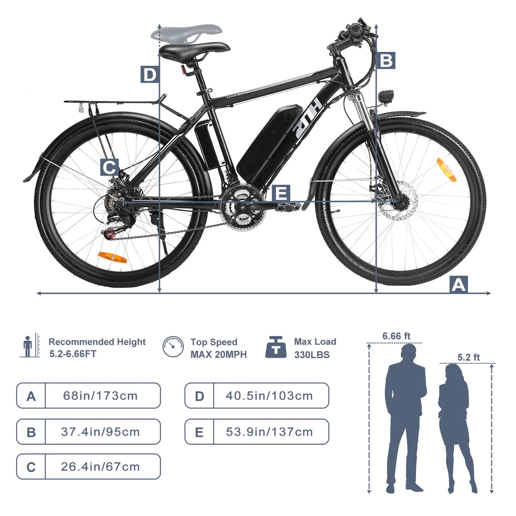 1000W Mountain E-Bike