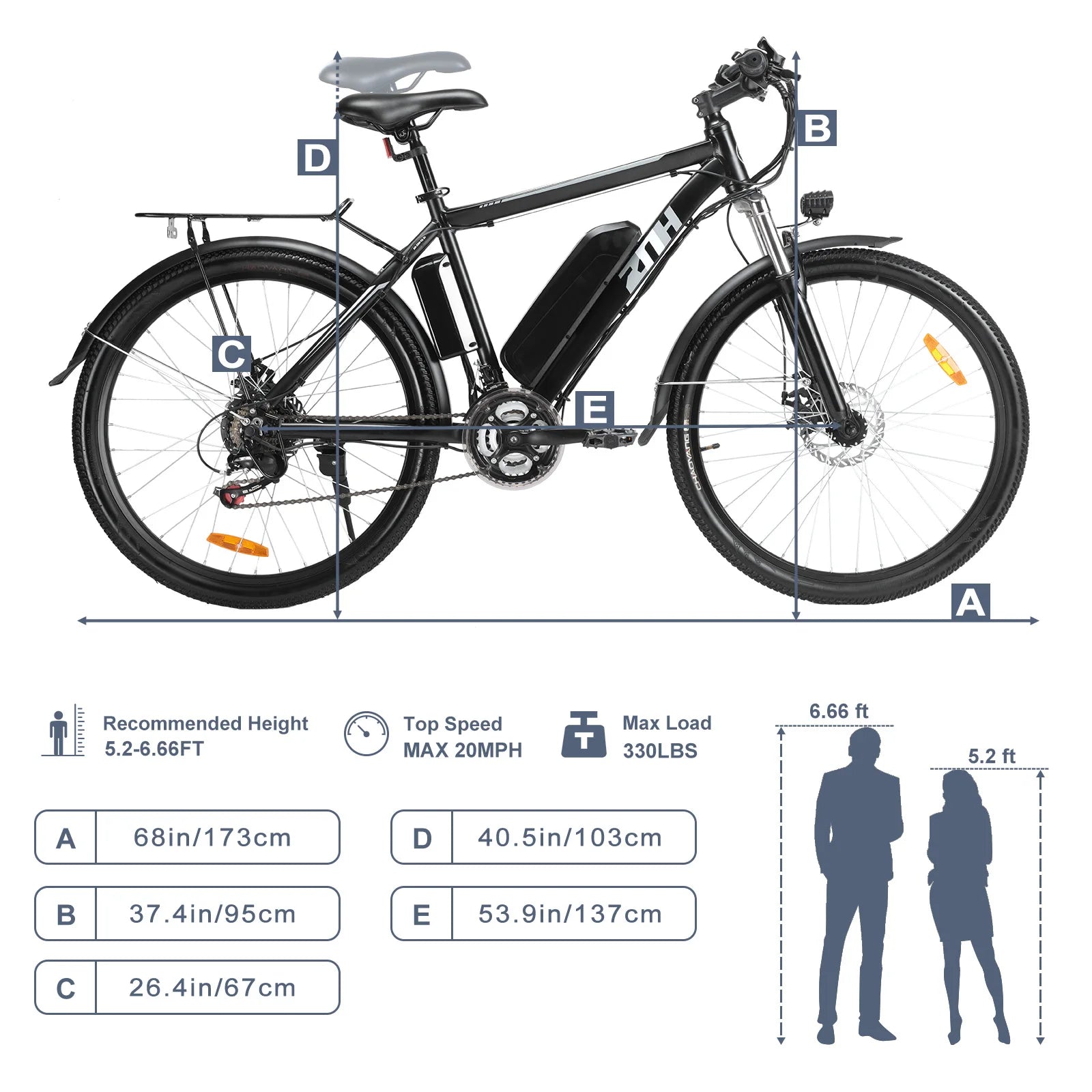 1000W Mountain E-Bike