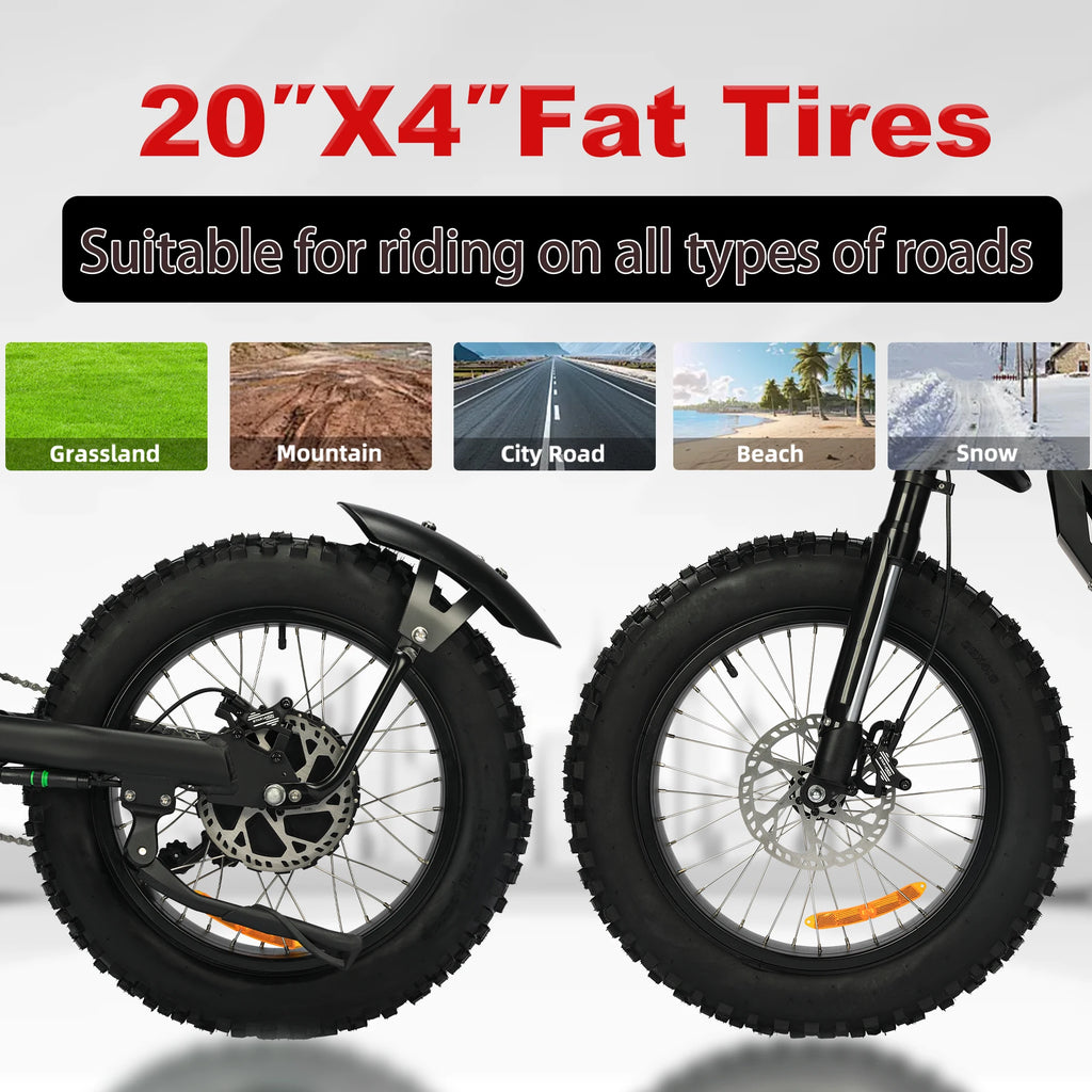 3000W All-Terrain E-Bike