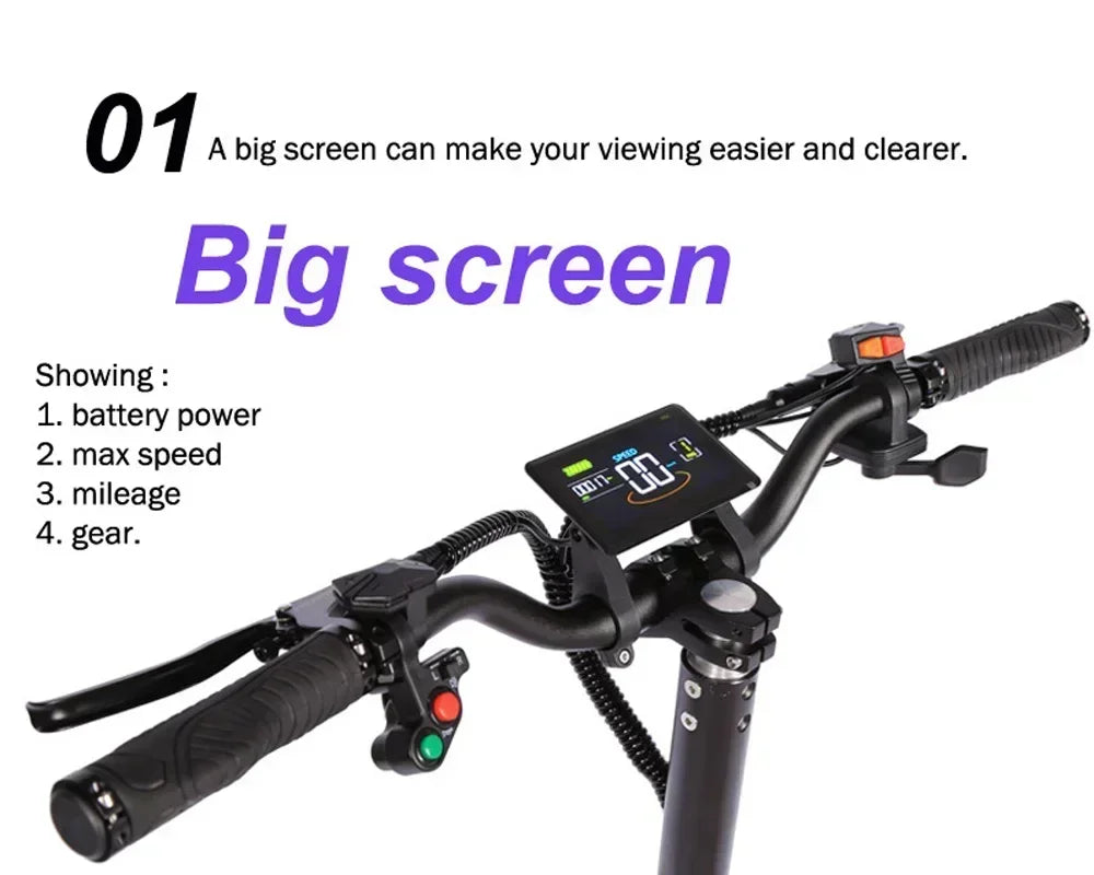 X5 5000W Hydraulic Brake E-Scooter