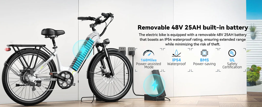 26" 1000W E-Bike