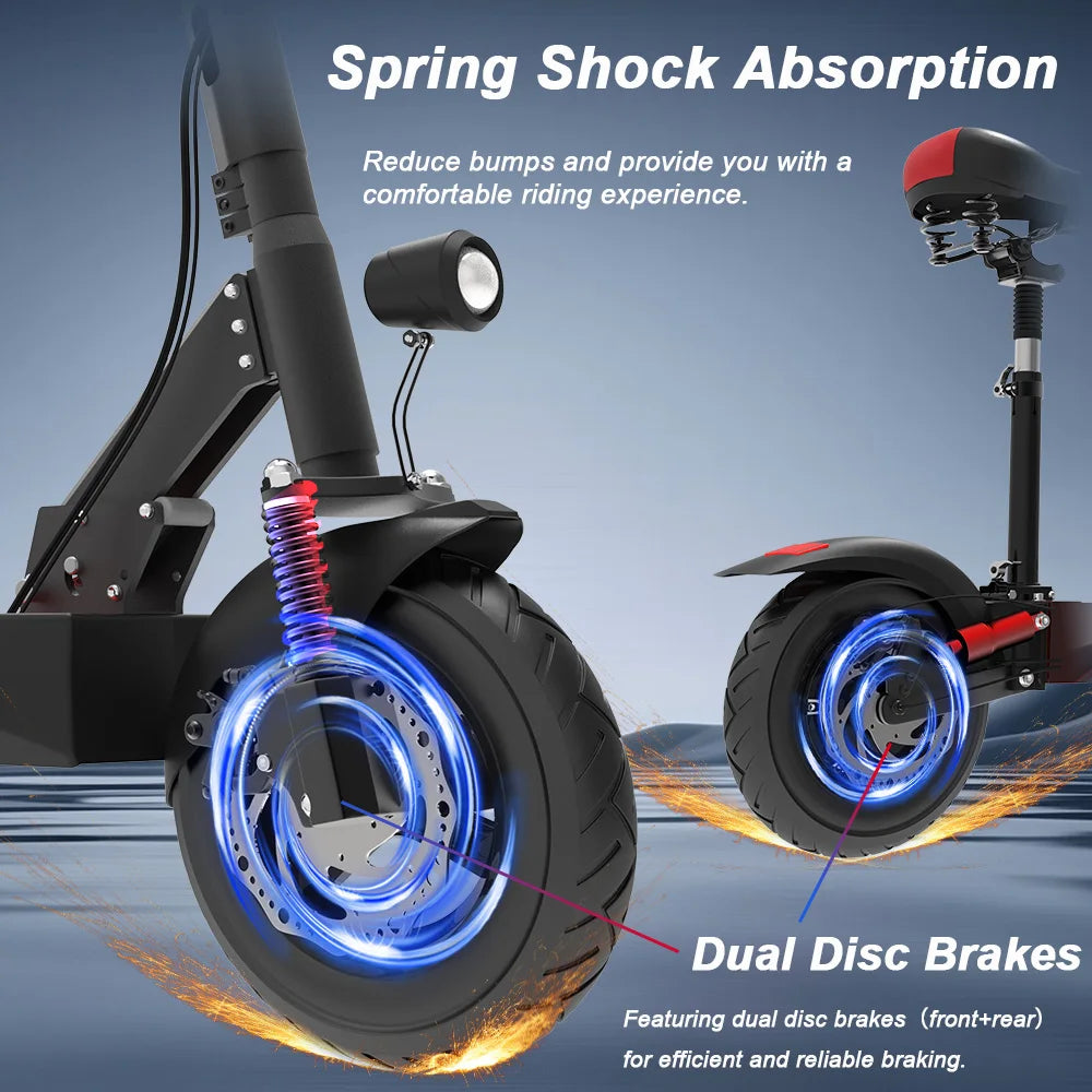 X60 6000W Dual Motor E-Scooter