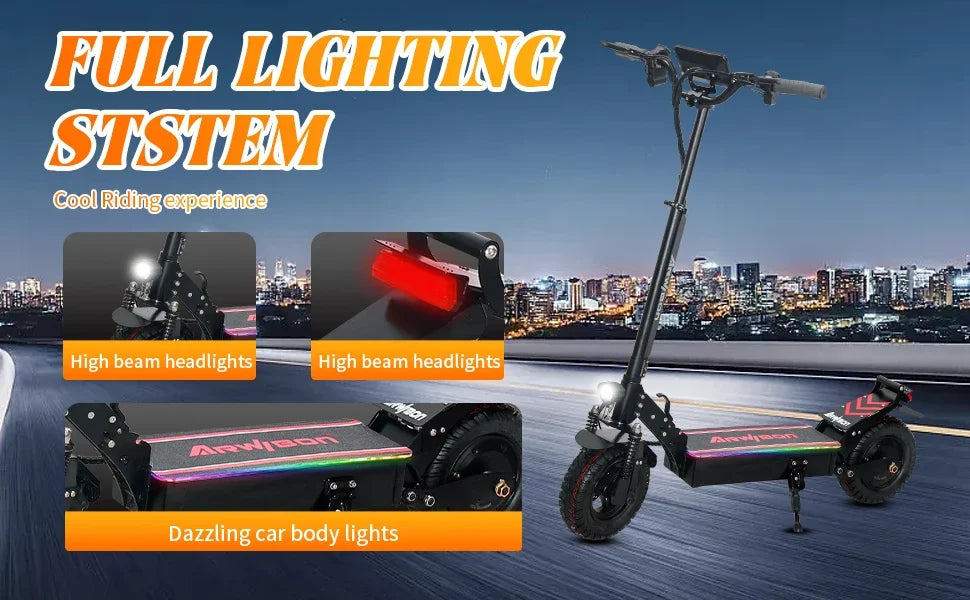 US 2500W Off-Road E-Scooter