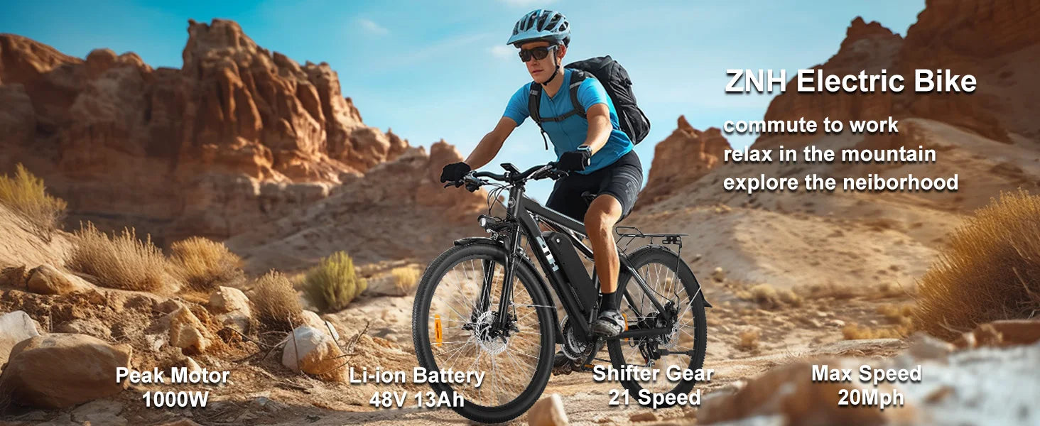 1000W Mountain E-Bike