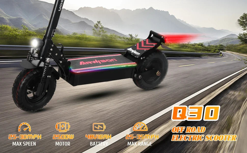 US 2500W Off-Road E-Scooter