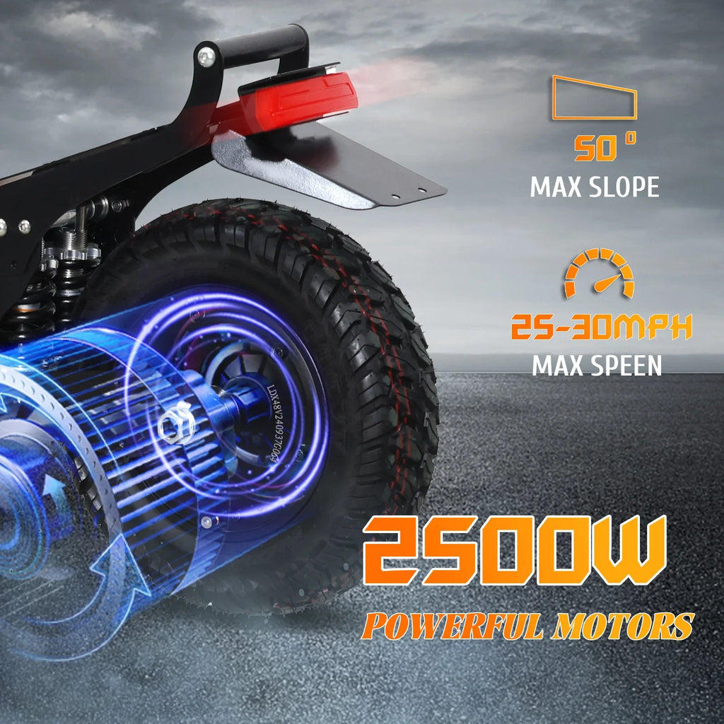 US 2500W Off-Road E-Scooter