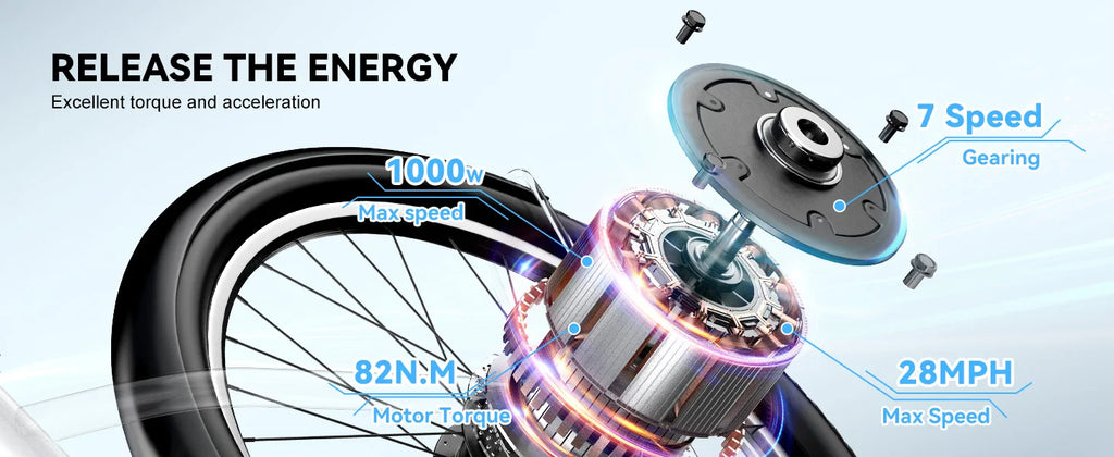 26" 1000W E-Bike