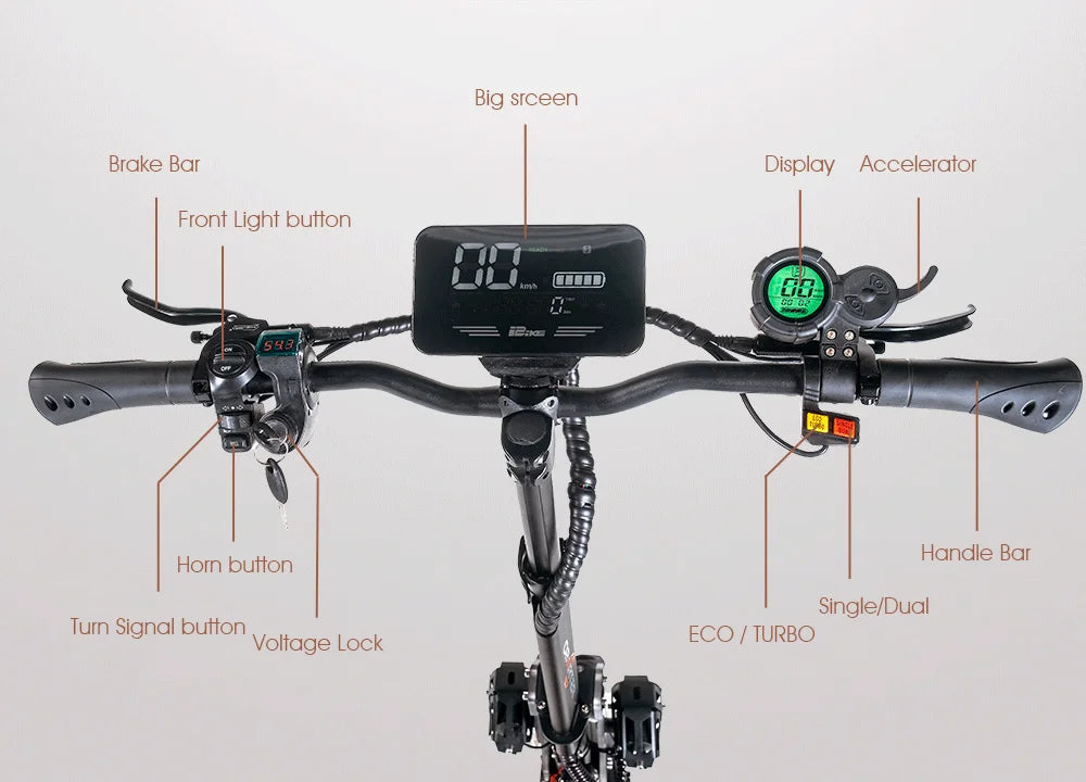 Obarter 5000W Fat Tire E-Scooter