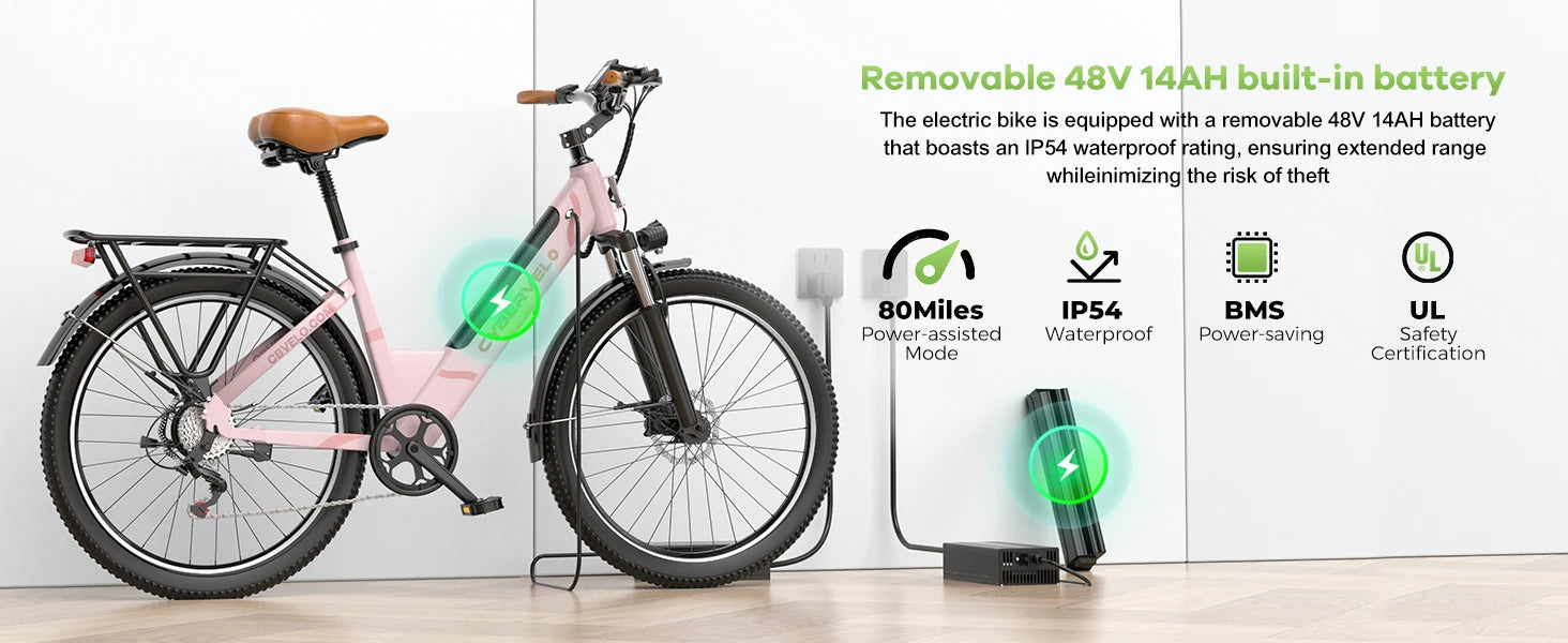 26" 1000W E-Bike
